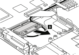 Disconnecting the Thinkpad X201 WiFi card