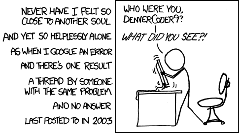 xkcd #979: Wisdom of the Ancients xkcd #979: Wisdom of the Ancients