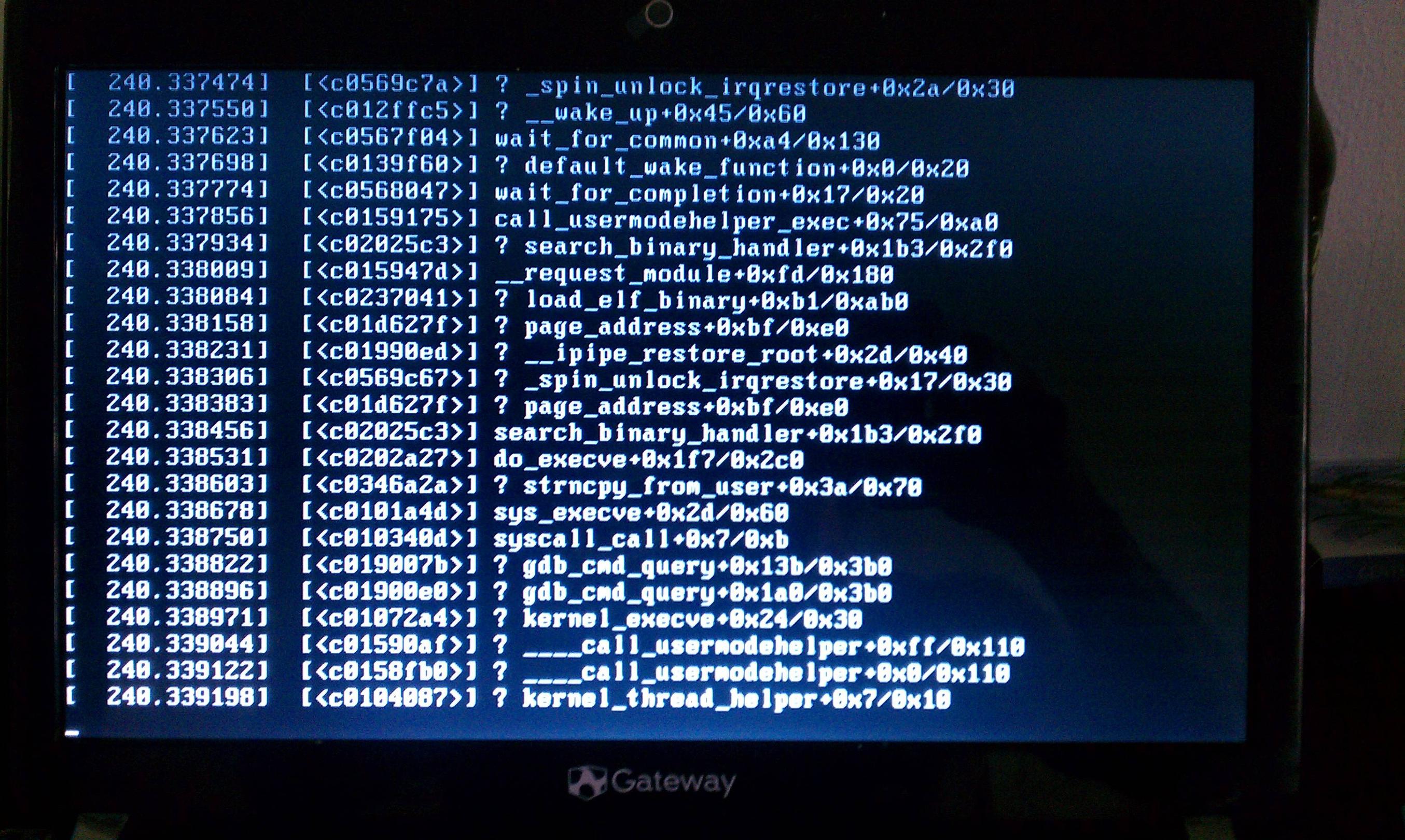 More boot diagnostics